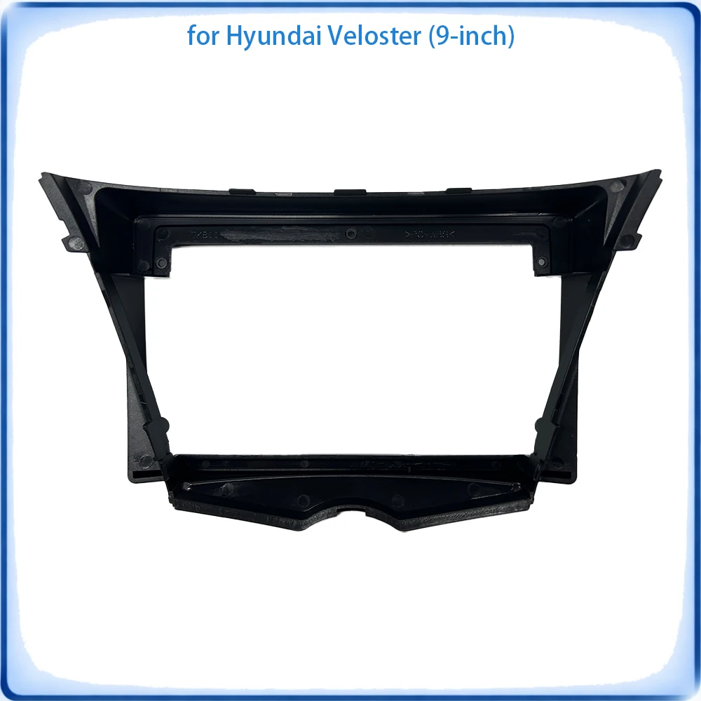 Car Radio Fascia Frame For Hyundai Veloster 2011-2015 9 inch With Canbus Decoder & Wiring Harness Car Accessories Plug & Play