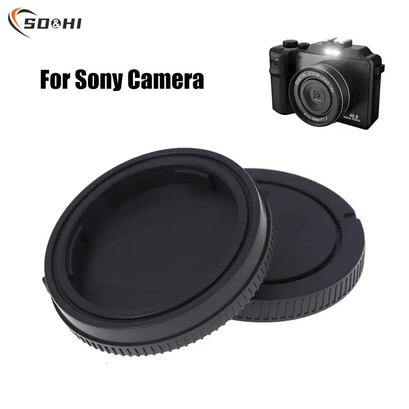 Body Front Cover+Camera Rear Lens Cap Kit for Sony E Mount NEX Nex-3 NEX-5/6/7 A7 A7r A7s A3000 A5000 a5100 A6000 a6300 a6500