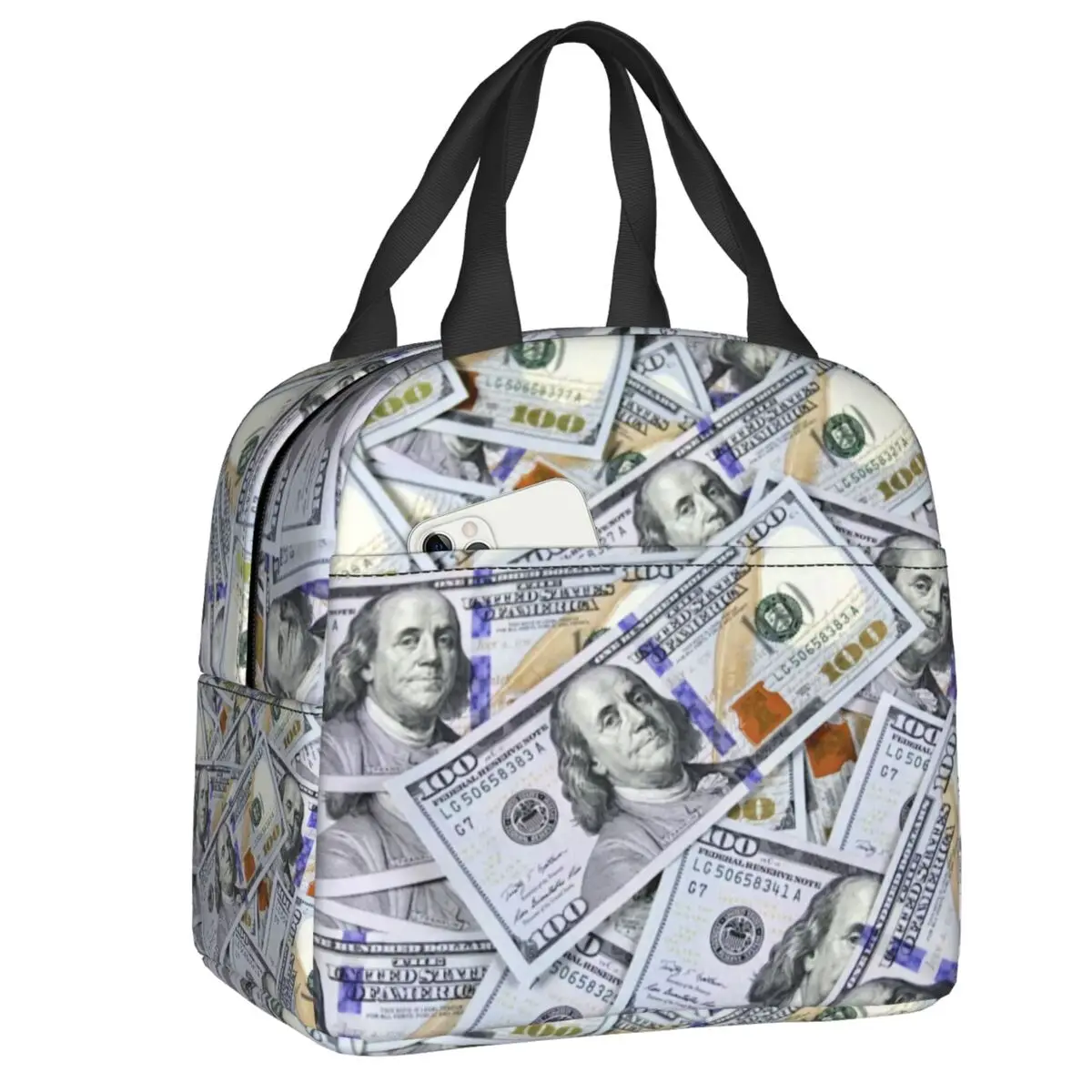 saco-de-almoco-isolado-com-padrao-de-dolar-de-dinheiro-personalizado-dos-estados-unidos-refrigerador-termico-lancheira-piquenique-recipiente-de-comida-sacolas