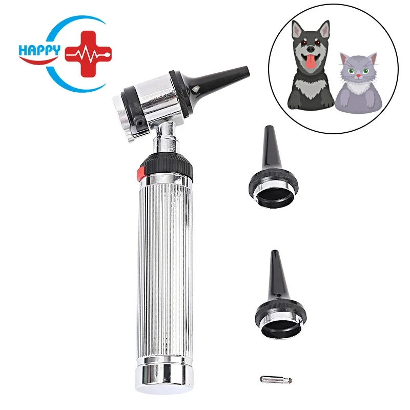 HC-R070 High Quality Animal Inspection Equipment Veterinary Otoscope Set