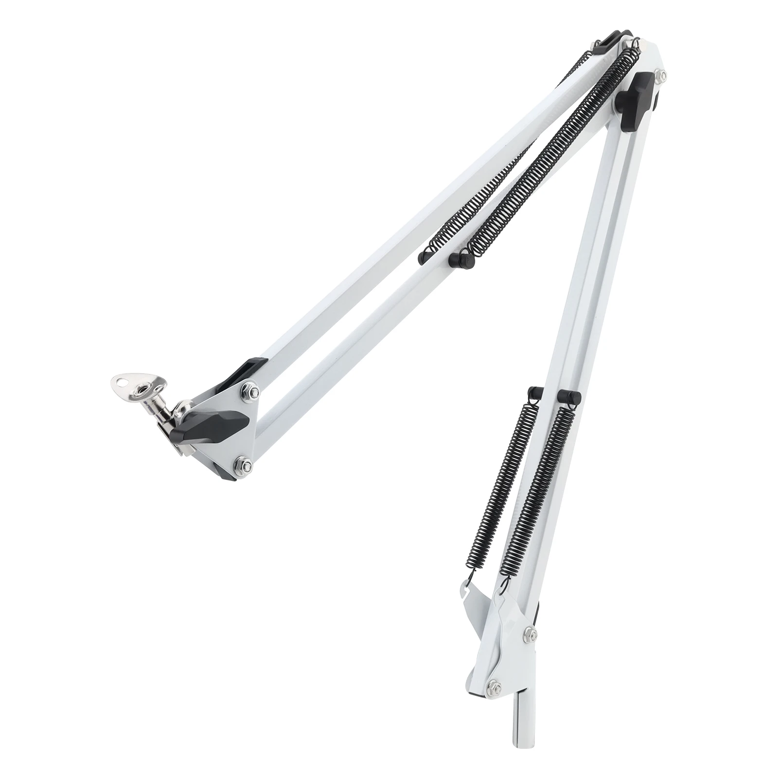 Universal Flexible Arm Metal Holder Overhead Tripod Mount for Table Lamp / Desk Lamps / Microphone, Boom Arm Stand