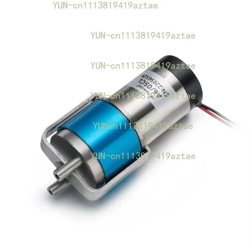 Brushed Coreless Motor Pulseless 12V DC Quiet Electric Micro Gas Air Miniature Rotary Vane Vacuum Pump For Particle Counter