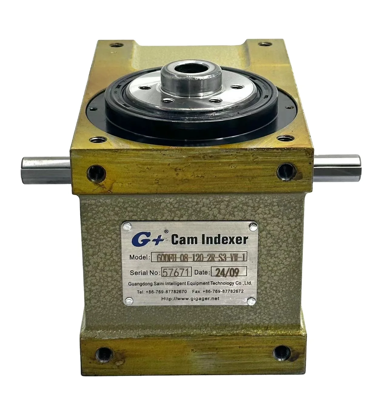 

60DF High Precision with Flange Cam Indexer Cam Index Rotary Indexing Table for Laser Cutting Equipment