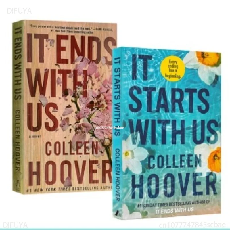 

It Starts with Us By Colleen Hoover/It Ends with Us Novels Book in English #1 Sunday Times Bestselling Paperback Libros Livros