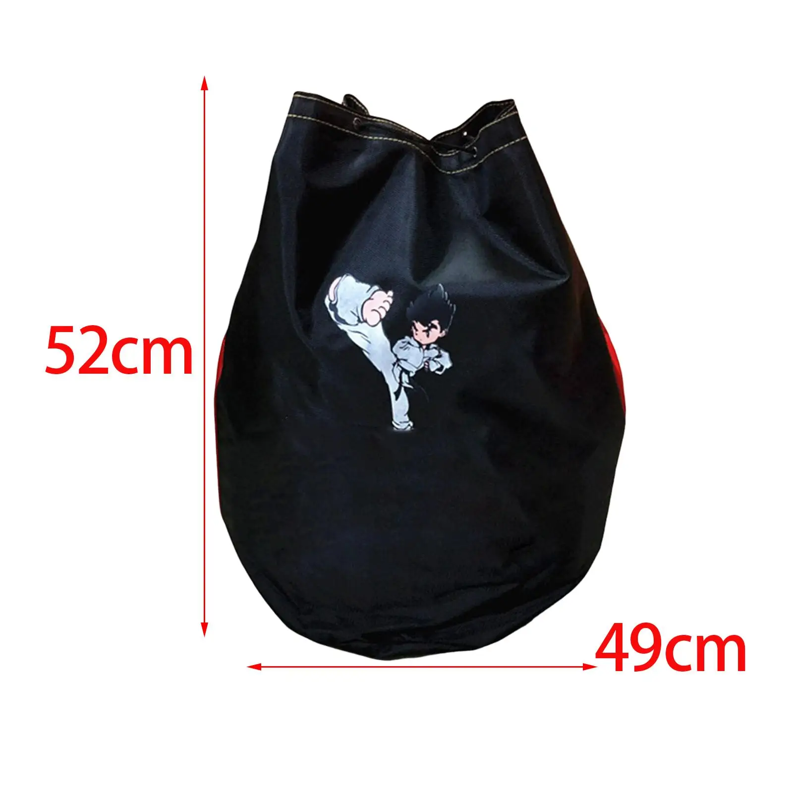 Mochila de boxeo portátil, tela Oxford duradera, artes marciales de gran capacidad