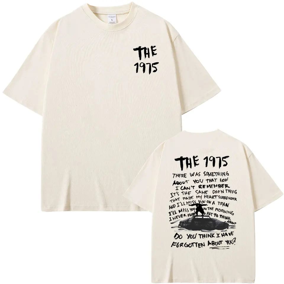 The 1975 about You Graphic Print T-shirt Being Funny in A Foreign