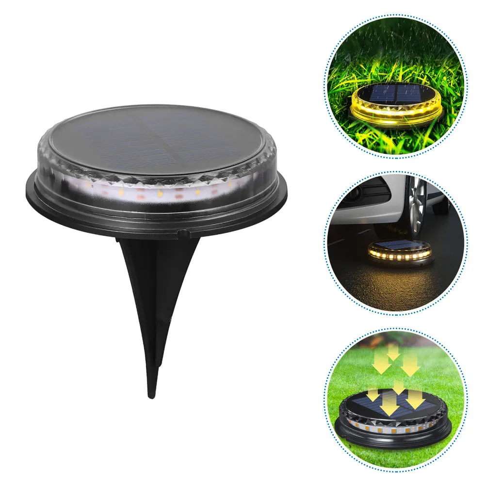 

Solar Ground Lamp Compact Size LED Lawn Light Outdoor Garden Yard Patio Lawn Solar Lighting Equipment Outdoor Lighting Tool