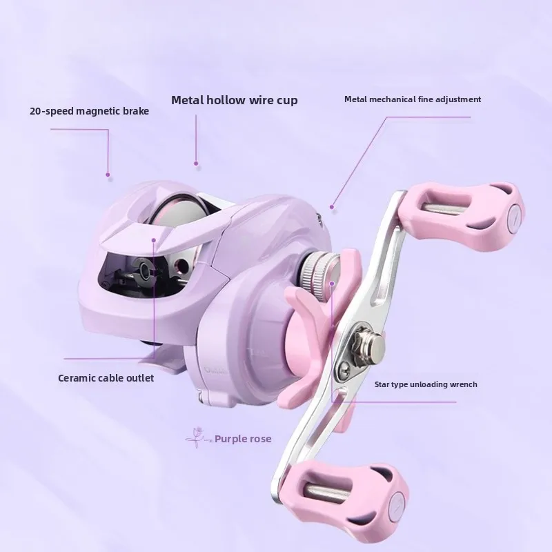 مجموعة صنارة صيد السمك، عمود صب عالي الحساسية طويل مع أدلة سيراميك، مقبض مريح، نظام PTS، استجابة سريعة