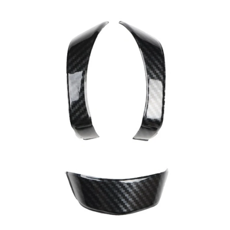 For Toyota FJ Cruiser Car Steering Wheel Trim Cover Decoration Protection 3D Steering Wheel Stickers Auto Styling Accessories