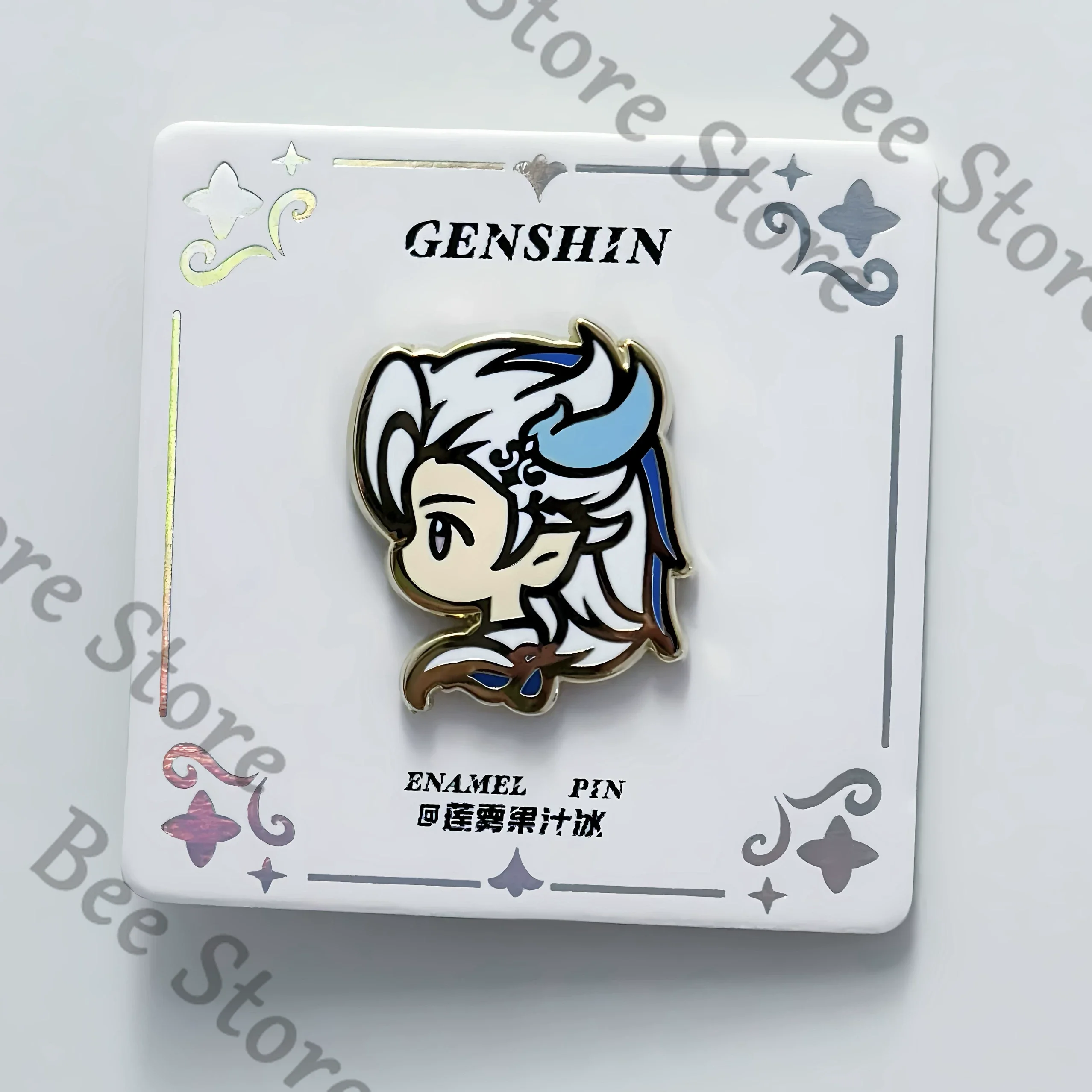 

Game Genshin Impact Furina Xiao Neuvillette Kamisato Ayato Cosplay Cartoon Metal Badge Brooch Pin Accessories Cute Collect Gifts