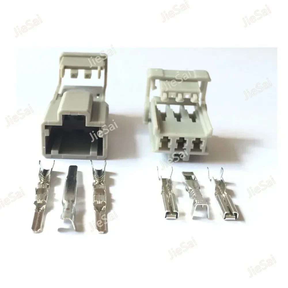 Automotive Electrical Power Plastic Cable Holder 3 pin 6098-0242 Male And Female Wire connector