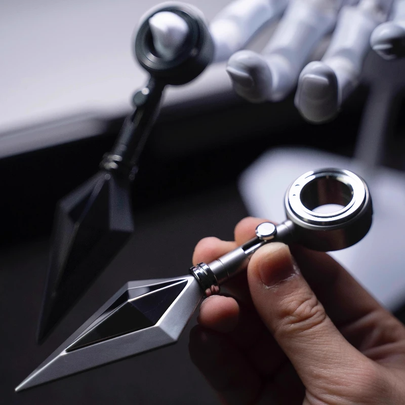(Pre-sale)NAJA EDC Kunai Mechanical Metal Spinning Bearing Press-type Fingertip Spinner Portable Decompression Toy