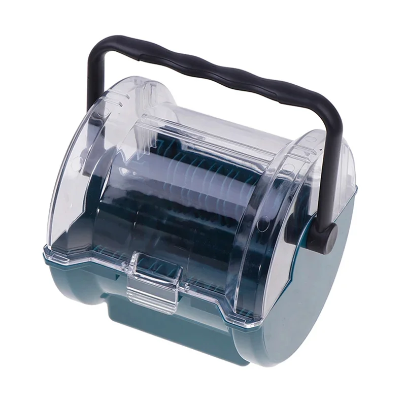 ABKP-Scatola portaoggetti per disco da taglio Custodia in plastica portatile per utensili per smerigliatrice angolare D-63862