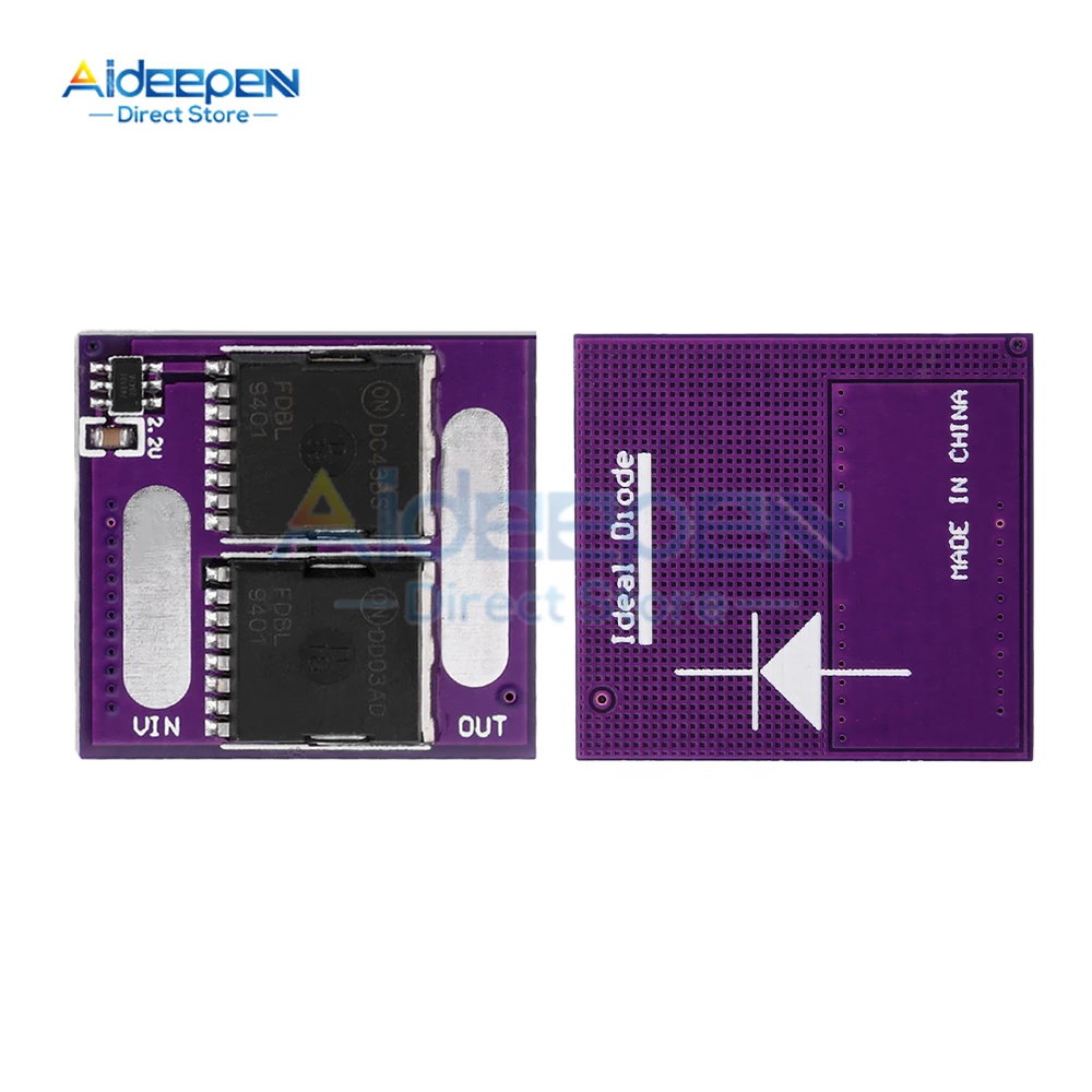 1Pcs Ideal Diode Module 2 MOS Adopts Dedicated Chip To Simulate Simulation Rectifier Board 60A Without Voltage Limit