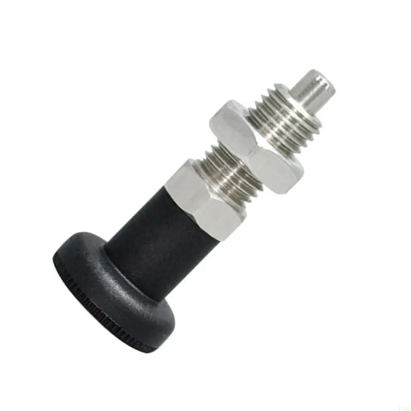 L1EA Sturdy Locking Knob Plunger with Fine Thread Screw Indexing Pin 4 Sizes