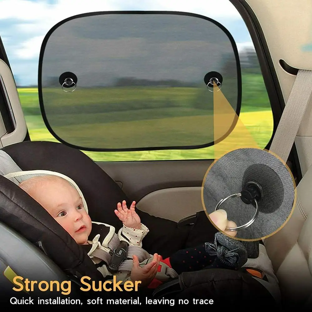 Folding Car Sunshade Cover Protector Visor Reflector Auto Window Sun Shade Auto Supplies Suction Cup Car Sunshade Windshield