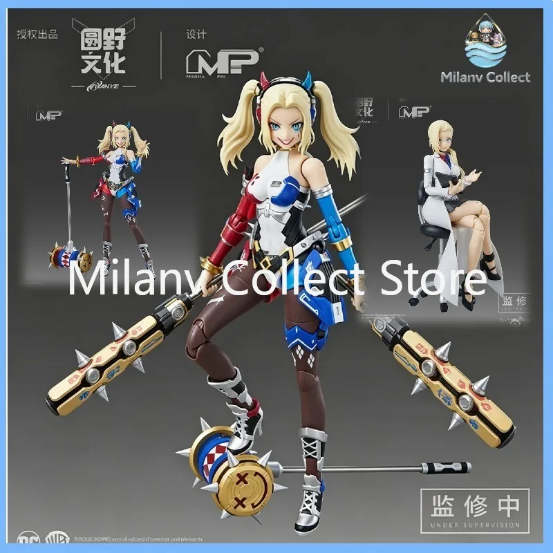 

In Stock Original MS General Mecha Pig x Round Culture Harley Quinn 1/10 DC-03 Dual Bodies Suicide Squad Action Figure Model Toy