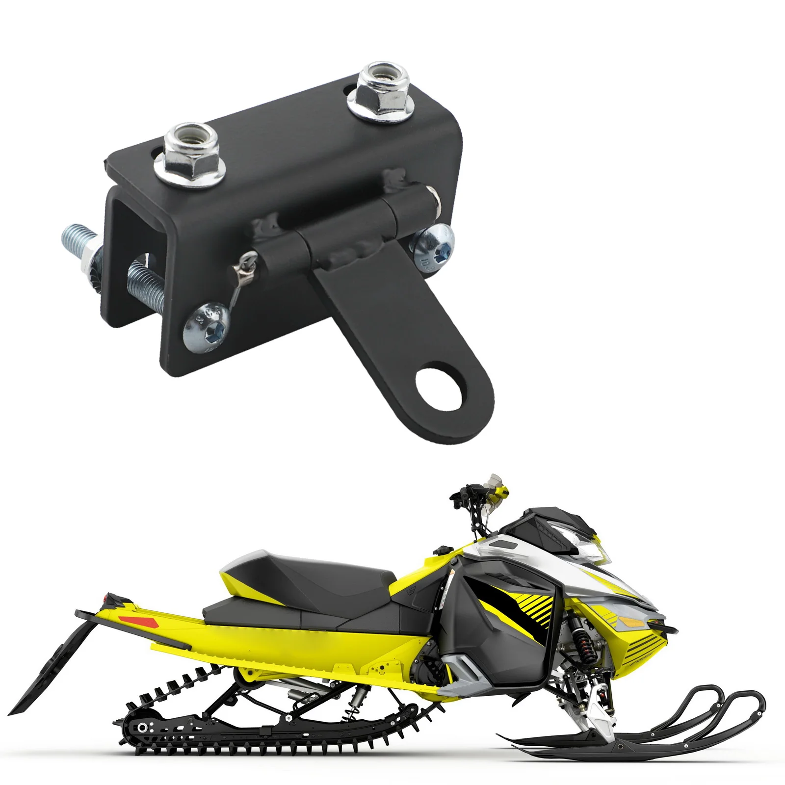 Direct Installation for snowmobile Parts Bumper Hook Kit Steel Material Wear-Resistant Direct Installation Direct