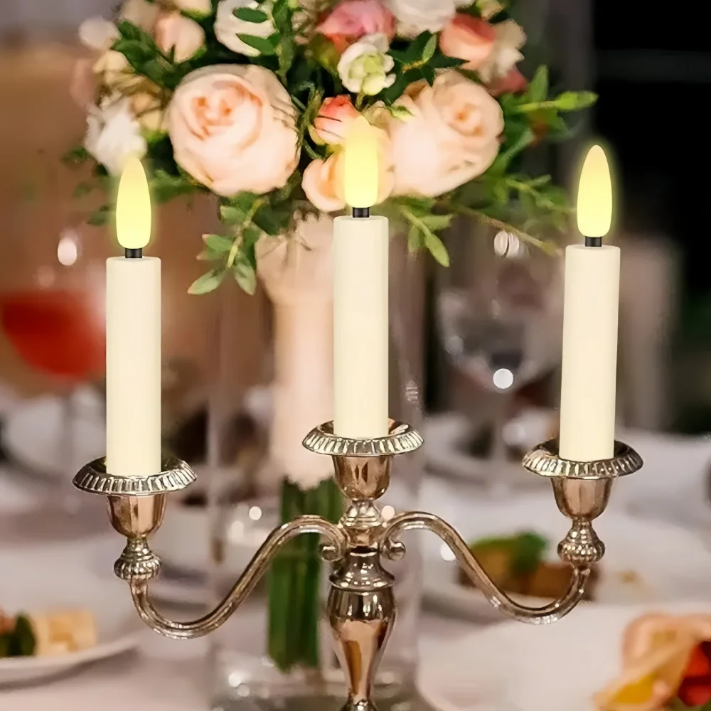 10Pcs, 3D Flameless… - image