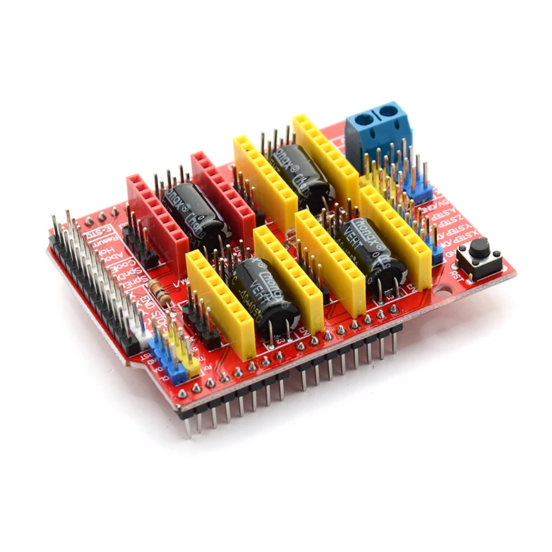 Imagem -04 - Cnc Escudo v3 Máquina de Gravura com Cabo Usb Impressora 3d Driver Placa de Expansão Arduino Mais Uno r3 A4988 Pcs