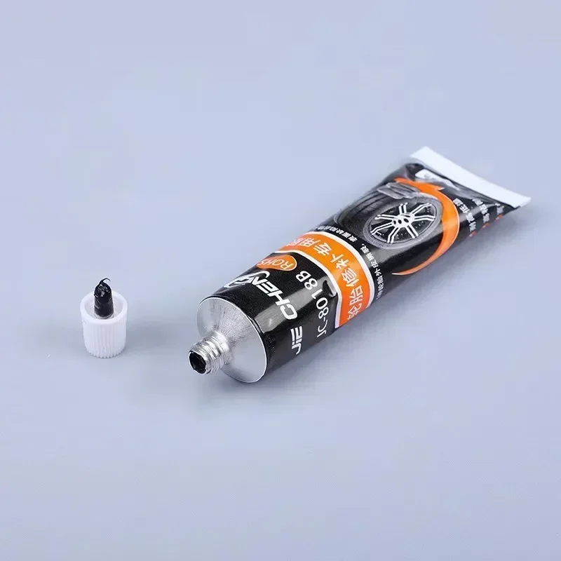 Tire Repair Glue Waterproof & High Temperature Resistant Black Sealing Waterproof And High-Temperature Resistant Repair Adhesive