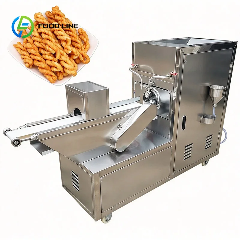 Fried Dough Twisting Machine Dough Stick Forming Equipment For Restaurants And Snack Shops Customized