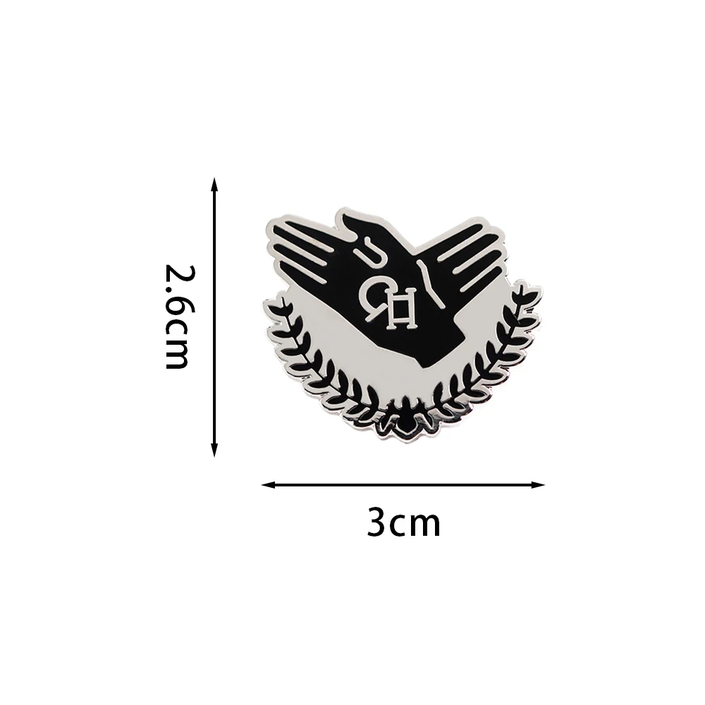 C.H Postal Company Logo Badge Violet Evergarden Lapel Pin Healing Animation Novel Peripheral Fans Gift Collect