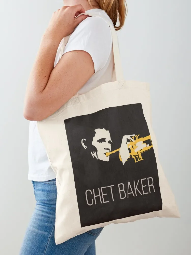 Chet Baker Tote Bag Shopper handbag canvas shopping bag Bag