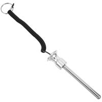 10 105 Silver Aluminium Alloy Weight Stack Pin Lightweight Portable Fitness Equipment Loading Pulley Cable Machine Attachment