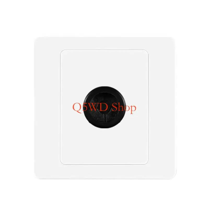 Q5WD لوحة غطاء أنيقة حديثة لإدارة الكابلات لوحة غطاء مناسبة لمقبس 86 نوع