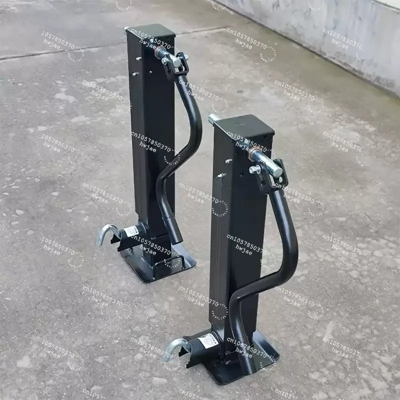 For 12000 LBS Square Tube Trailer Jack, Heavy Duty Lifting Support Jack for Trailer Maintenance and Replacement