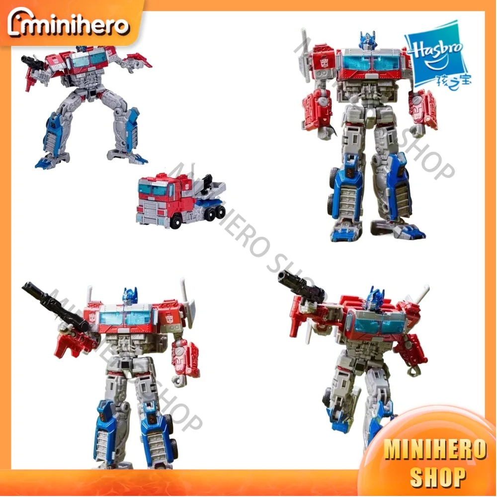 

In Stock Original Hasbro Transformers Movie 7 Optimus Prime Voyager Class Articulated Super Action Figure Collectible Model