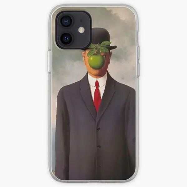 Rene Magritte Surrealism Paintings Rene  Phone Case Customizable for iPhone X XS XR Max 6 6S 7 8 Plus 11 12 13 14 Pro Max Mini