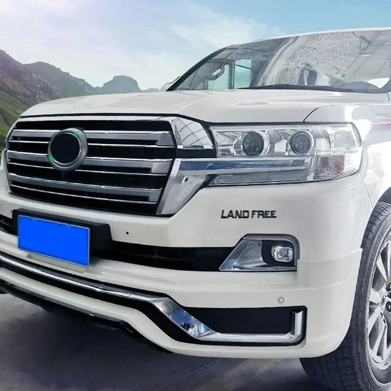 ملصق سيارة ABS خلفي ، ديكور لسيارة تويوتا لاند كروزر برادو ، Landfree VX TX T X.L V X.L V6 V8 GXR VXR VXS VXRi GXRi #4