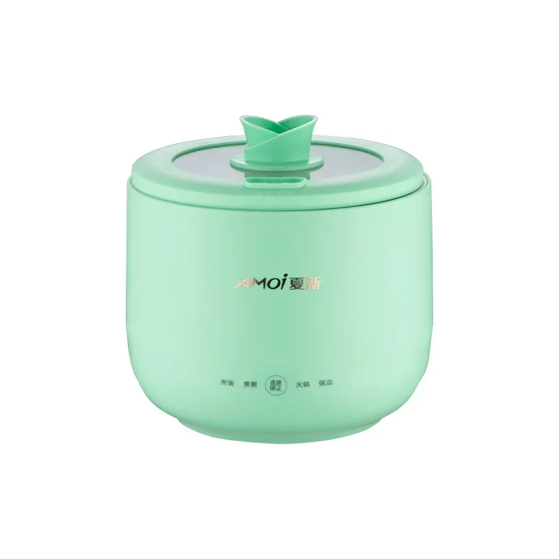 Mini rice cooker for 1-2 people, smart small multifunctional non stick electric rice cooker for home use