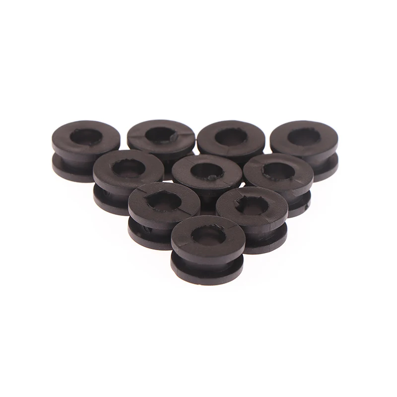 Innovative And Practical For     10PCS Motorcycle Side Cover Black Rubber Grommets Gasket Fairings