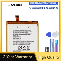 3.85V, 3500mAh, LPN385350, Battery For Crosscall CORE-X3, ACTION-X3