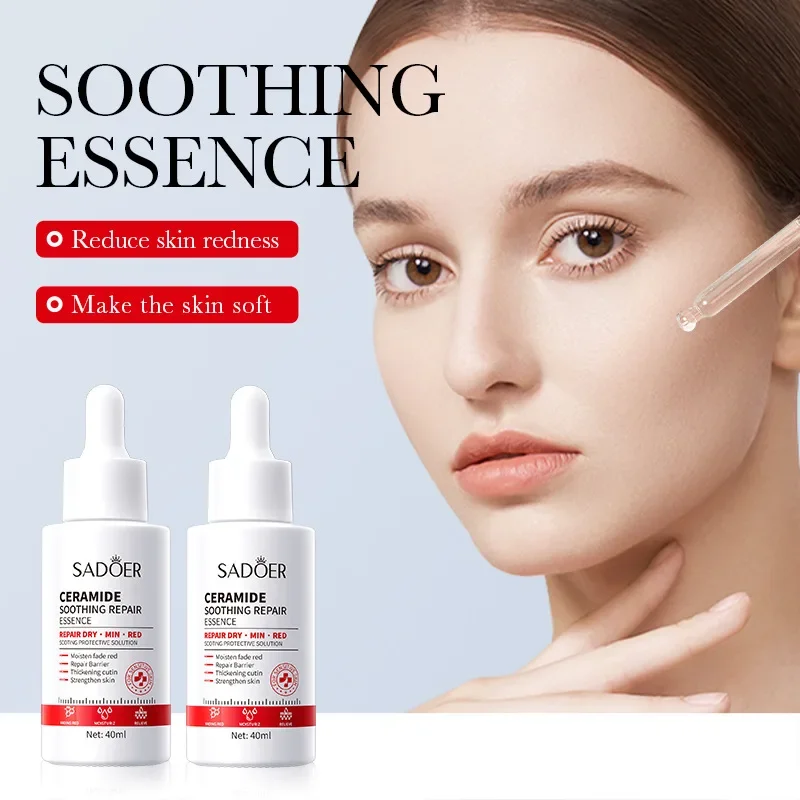 Sadoer Ceramide Kalmerende Essence Face Serum Hydraterende Reparatie Droge Roodheid Hydrateren Meerdere Reparatie Gezicht Voedende Huidverzorging