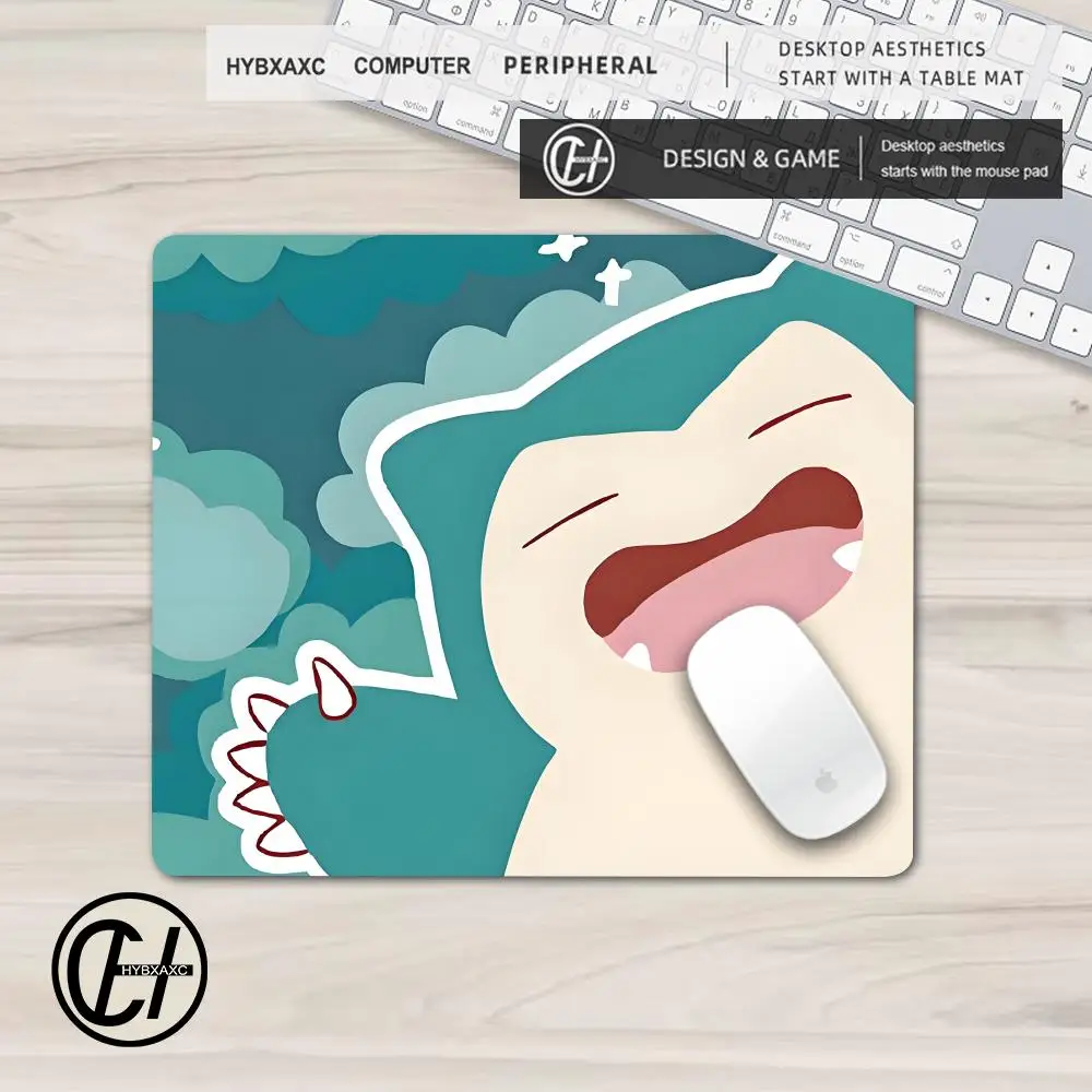 New Cute Psyduck Gaming Mouse Pad PC Pikachu Small Size Gamer Keyboard P-Pokemon Desktop Mouse Mat Japan Anime Desk Mat