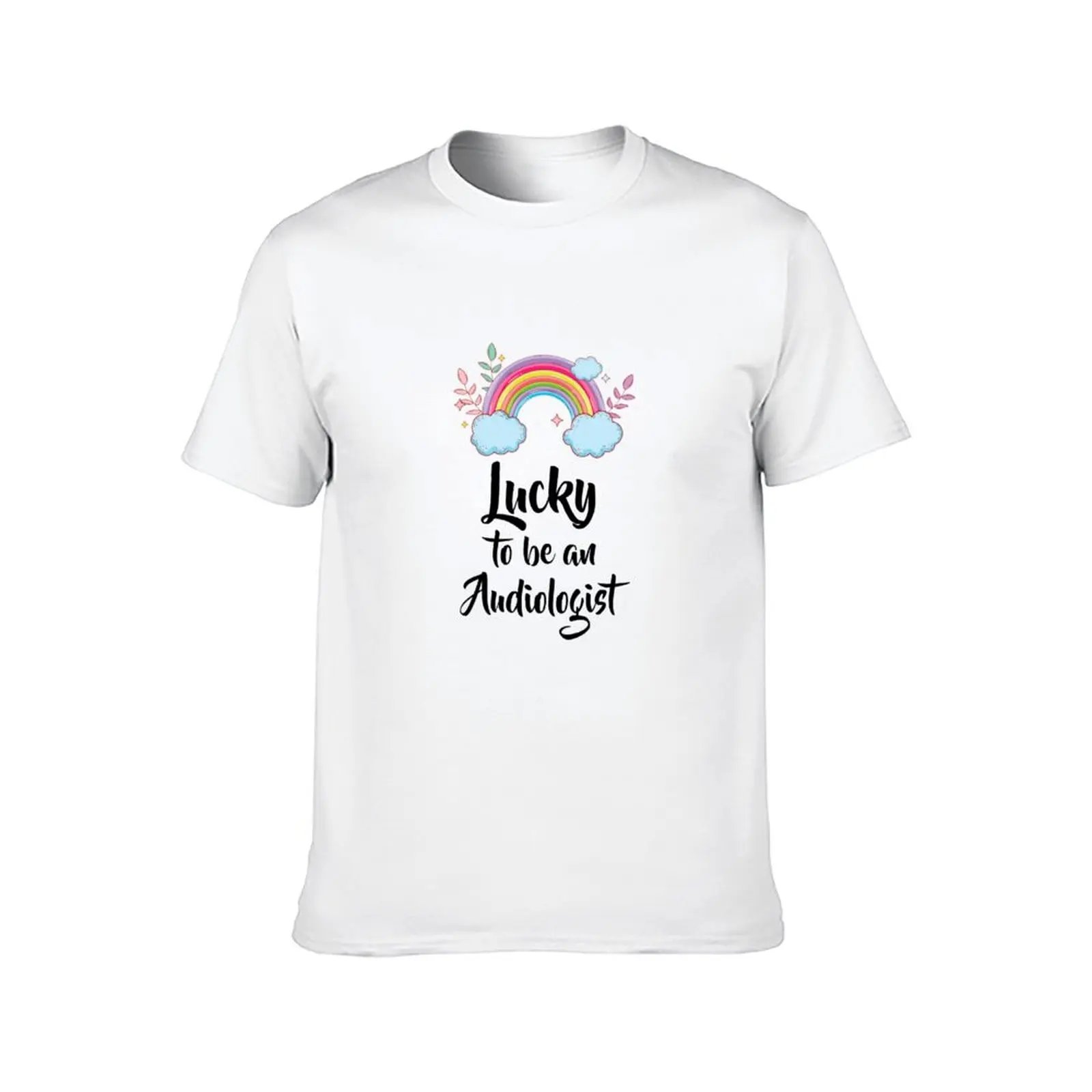 Lucky To Be An Audiologist T-Shirt clothes hippie clothes shirts men graphic