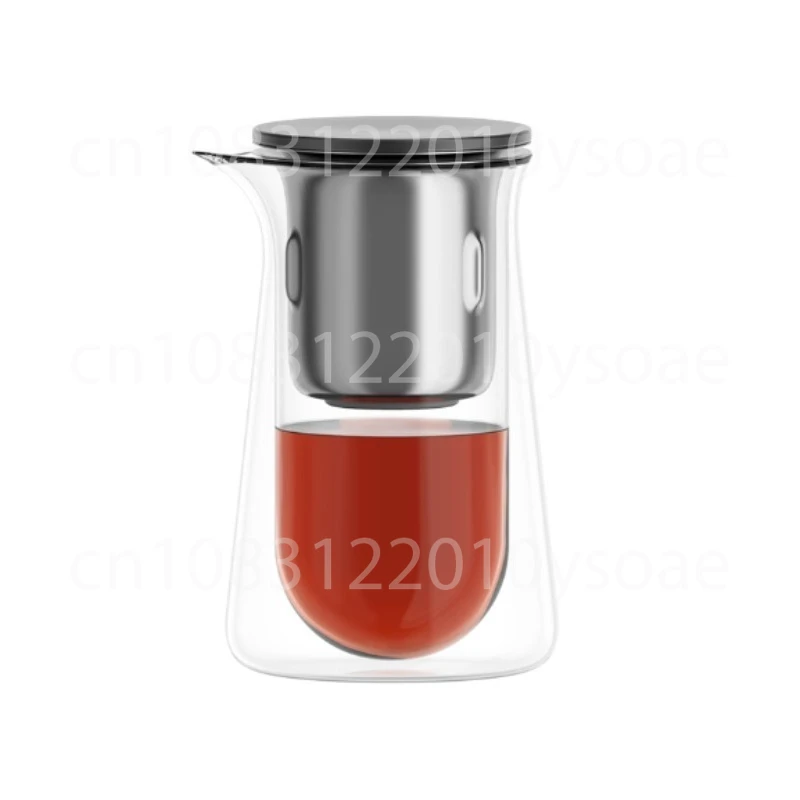 New Heat-resistant One-button Filter Glass Magnetic Floating Cup
