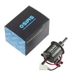 HEP-02A Universal Electric Pump Yangma 12V Excavator 8mm in and out of the oil inlet outlet for diesel external oil