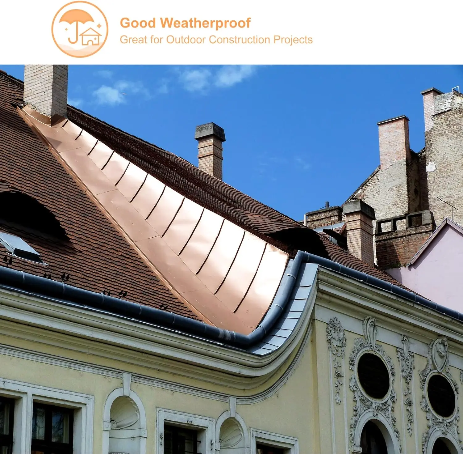 1M/Roll Copper Sheet Roll, 99.9% Pure Copper Strip Plate Pure Purple Copper Sheet for Electricity DIY Projects (Multiple Sizes)