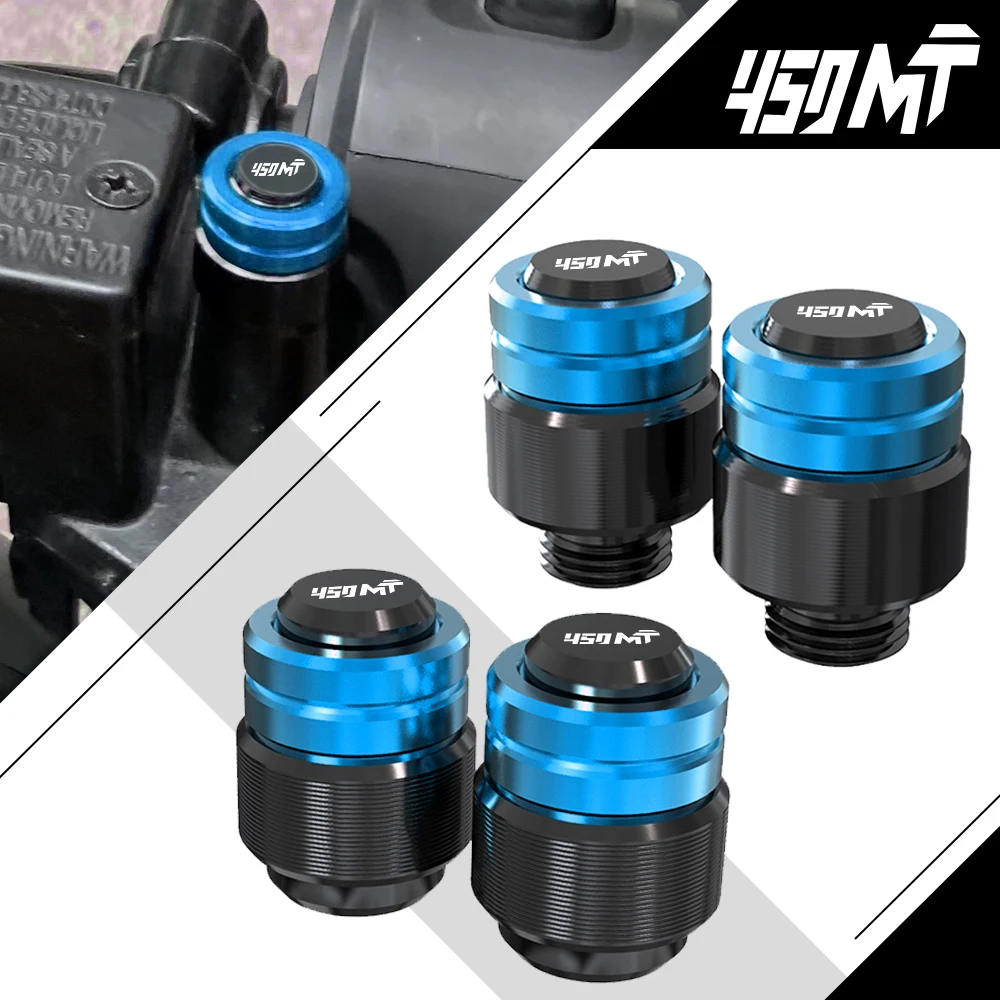 

Motorcycle Rearview Mirror Plug Hole Screw Cap & Tire Valve Stem Caps Covers For CFMOTO CF MOTO 450MT 450 MT 450 MT450 2024-2025