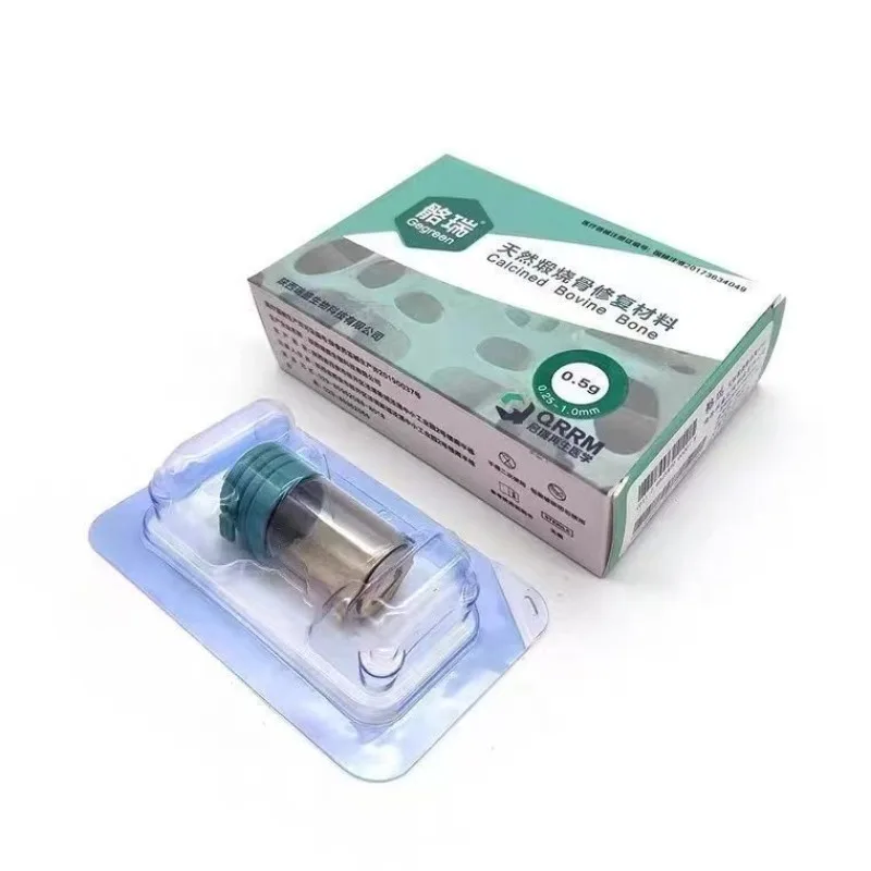 Gegreen Calcined Bovine Bone Graft Megreen Absorbable Collagen Membrane Dental Xenograft Pericardium Dental Consumables
