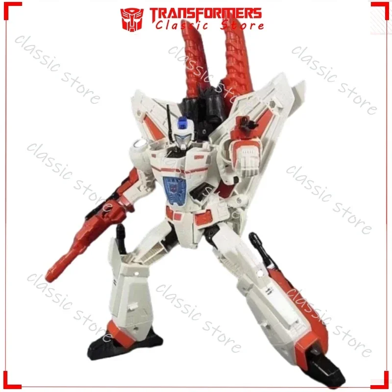 ในสต็อกคลาสสิก Transformers ของเล่น IDW LG-07 Jetfire Skyfire 4.0 KO Edition Cybertron Autobots Action Figures ของขวัญสะสม