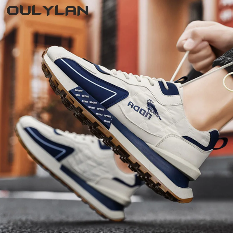 Oulylan 2024 NEW Running Shoes Men Sneakers Fashion Outdoor Jogging Sports Shoes Breathable Footwear Walking Shoes For Men