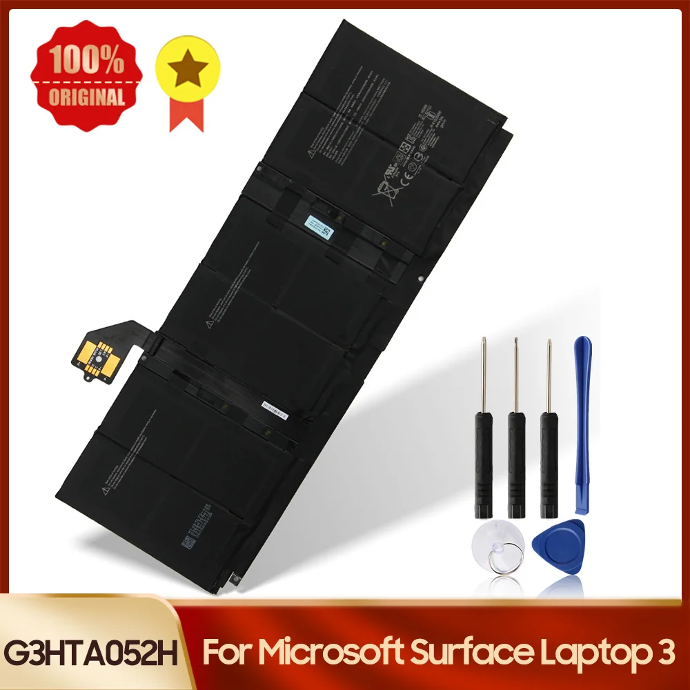 

Новый аккумулятор G3HTA052H для Microsoft Surface New 3 New3 1867 1868 G3HTA052H, качественная сменная батарея 6041 мАч + Инструменты