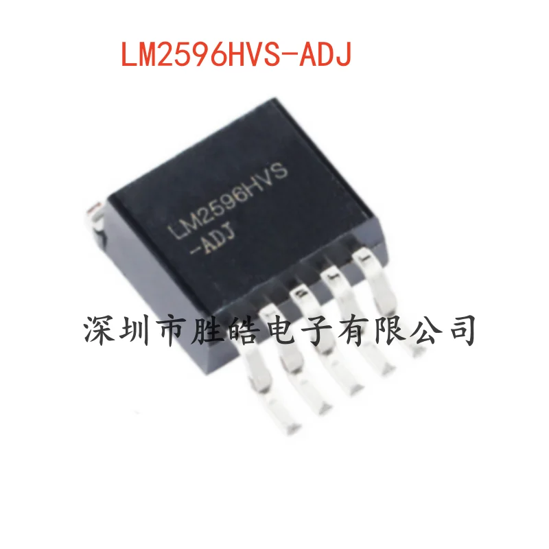 

(5PCS) NEW LM2596HVS-ADJ 3A Buck DC-DC Regulator Chip TO-263-5 LM2596HVS-ADJ Integrated Circuit