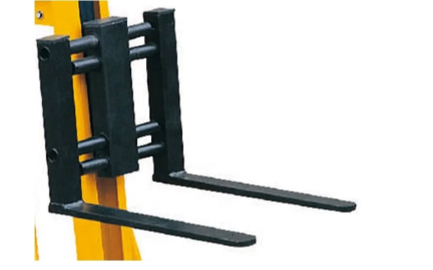 Giant Move Capacity 120kg Mini Fork Lift Hand Winch Stacker, Liftsmart Straddle Leg Manual Stacker